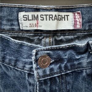 Levi's Women's 514 Straight Leg Jeans - Dark Blue